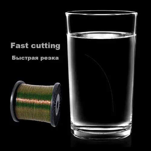 Imagen 2 del producto Línea de Pesca Invisible de 3000M, línea de fluorocarbono de carpa moteada, línea manchada súper fuerte, línea de Pesca con mosca de nailon que se hunde, Pesca Mar