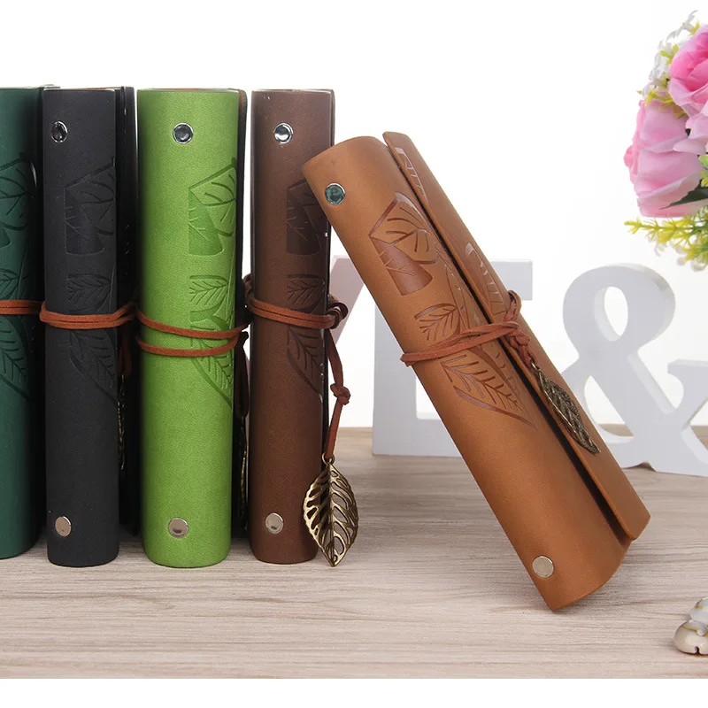 Multifunctional Waterproof Student A7 Notebook Paper European Binding Retro Notebook Business Loose-Leaf Handwriting Sketch Book