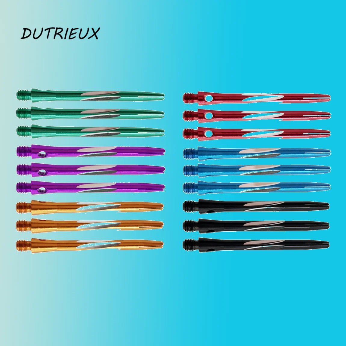 

3pcs 45mm Aluminum Alloy Darts Shafts Harrows Dart Stems 2BA for Professional Darts Accessories Replacement