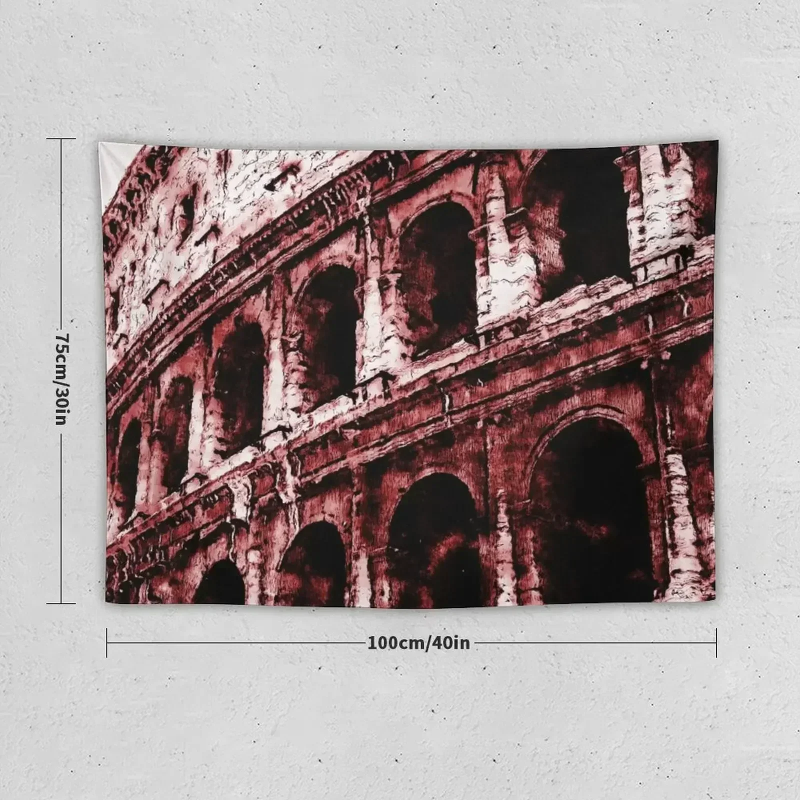 Colosseum, Rome Tapestry Bedrooms Decor Room Aesthetic Funny Tapestry