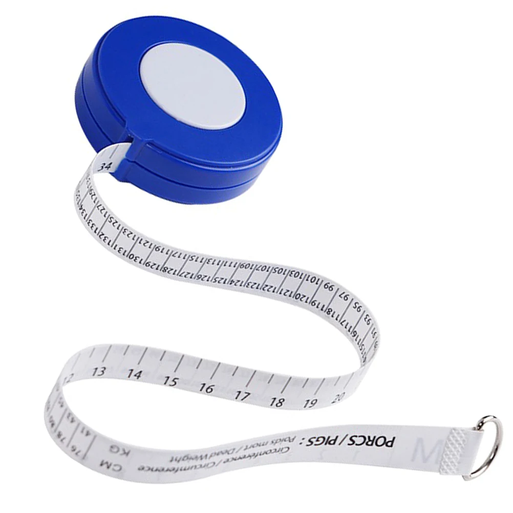 

1pc Animal Measuring Tape 2 5m PVC Farm Equipment Chest Circumference Cattle Weight Measurement Portable Durable