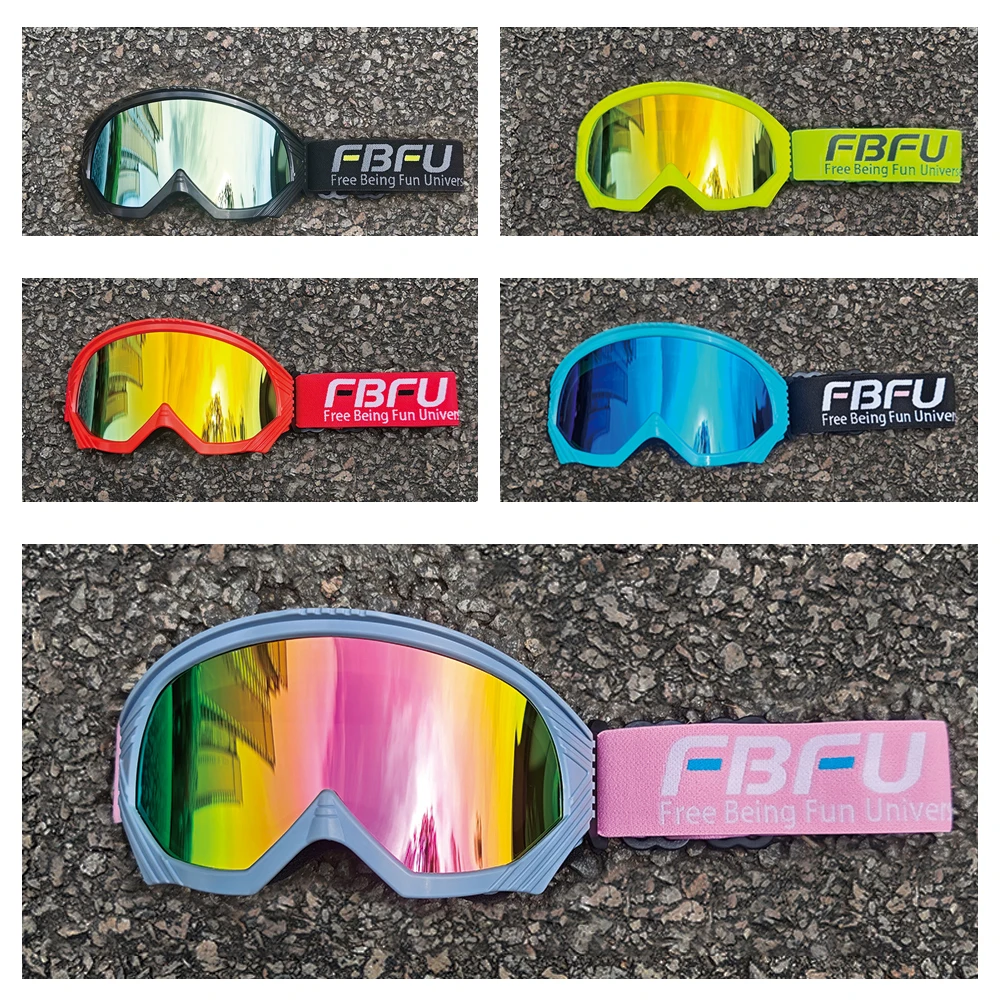 

Четырехсезонные лыжные очки FBFU: дышащие, вседневные, HD-линзы, ветрозащитные, пылезащитные, для занятий спортом 2025 года.