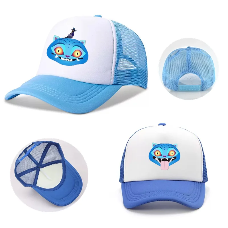 

Anime Movie Kpop Demon Hunters Cat Hat Cosplay Baseball Cap Casual Mesh Hats Unisex Adjustable Sweet Outdoor Caps