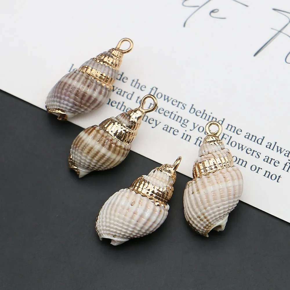 brown-conch-shaped-natural-freshwater-shell-polished-single-hole-pendant-10x22-12x22mm-diy-necklace-earring-jewelry-accessory
