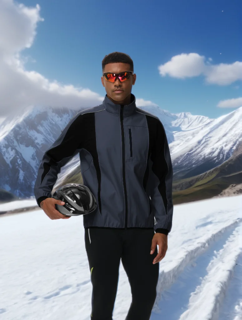 

Men's Warm Clothes Waterproof Warm Cycling Clothes Windproof And Cold Proof Assault Jacket Winter Sports Cycling Jacket