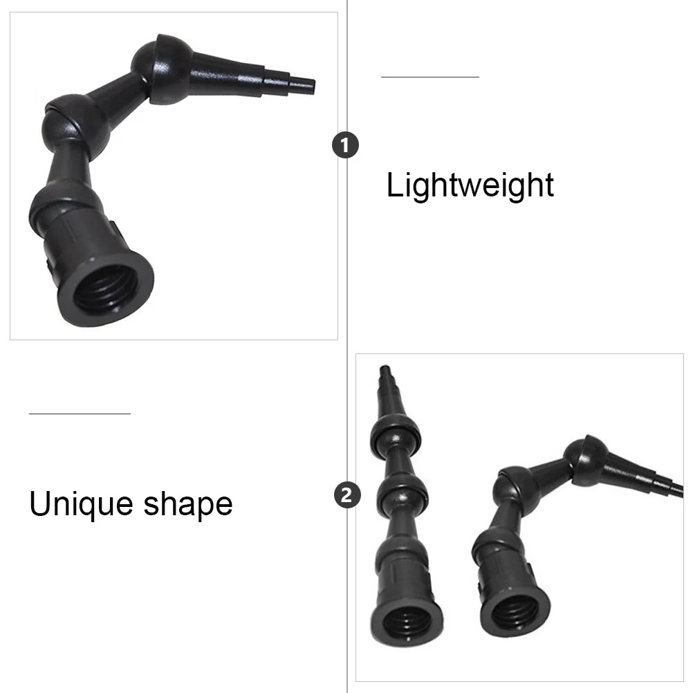 

Universal Bendable ABS Caulk Tip Nozzle Extendable 360Degree Applicator Bathroom Corners Shower Spaces Sealant Grout Tool Glue