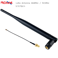 868MHz / 915MHz LoRa Antenna 5DBi SMA Male to IPEX Connector Cable Omni-directional Antenna for Meshtastic Lora Board IoT
