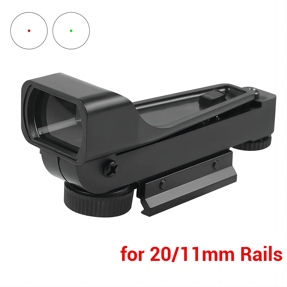 Airsoft Red Green Dot Sight Riflescope Optical Reflex Sight for 20/11mm Rail CS Game Airsoft Scope for Outdoor Hunting