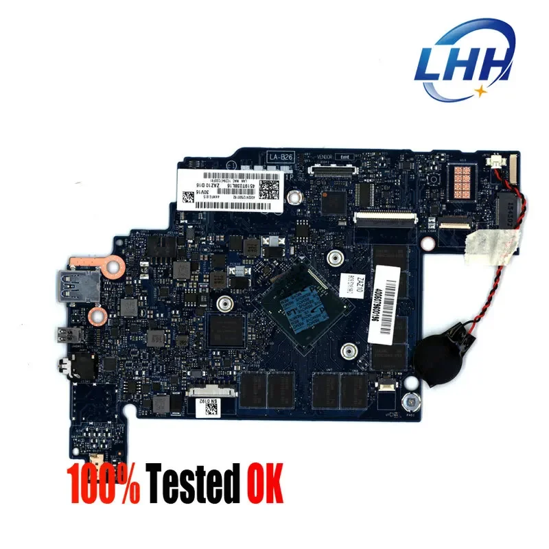 LA-B261P Mainboard for Lenovo Chromebook N20 Laptop Motherboard with N2830 CPU  4G RAM Onboard Fully Tested