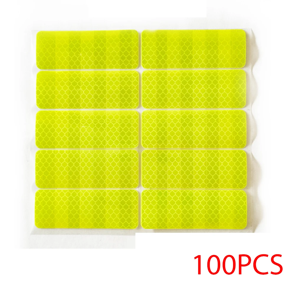 AliExpress NONE Reflective Strips Night Safety Warning Bicycle Motorcycle Stickers Motorbike Helemet Fuel Tank Side Panels Decals Decoration