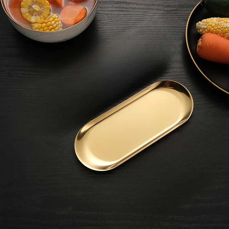 

Disinfection Tray - Oval Small Dish for Surgical, Dental, and Medical Instruments, Ideal for Storing Hand Brush and Other Tools