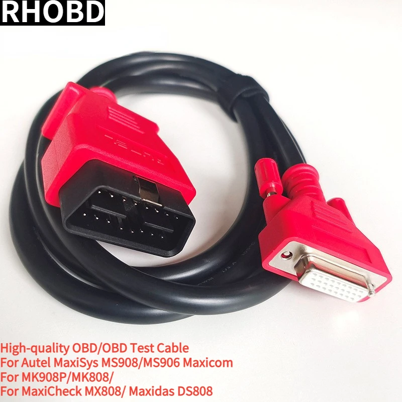 Latest 16pin Main Test Cable for Autel MaxiSys MS908/MS906 Maxicom MK908P/MK808/ MaxiCheck MX808/ Maxidas DS808 OBD OBD2 Tools