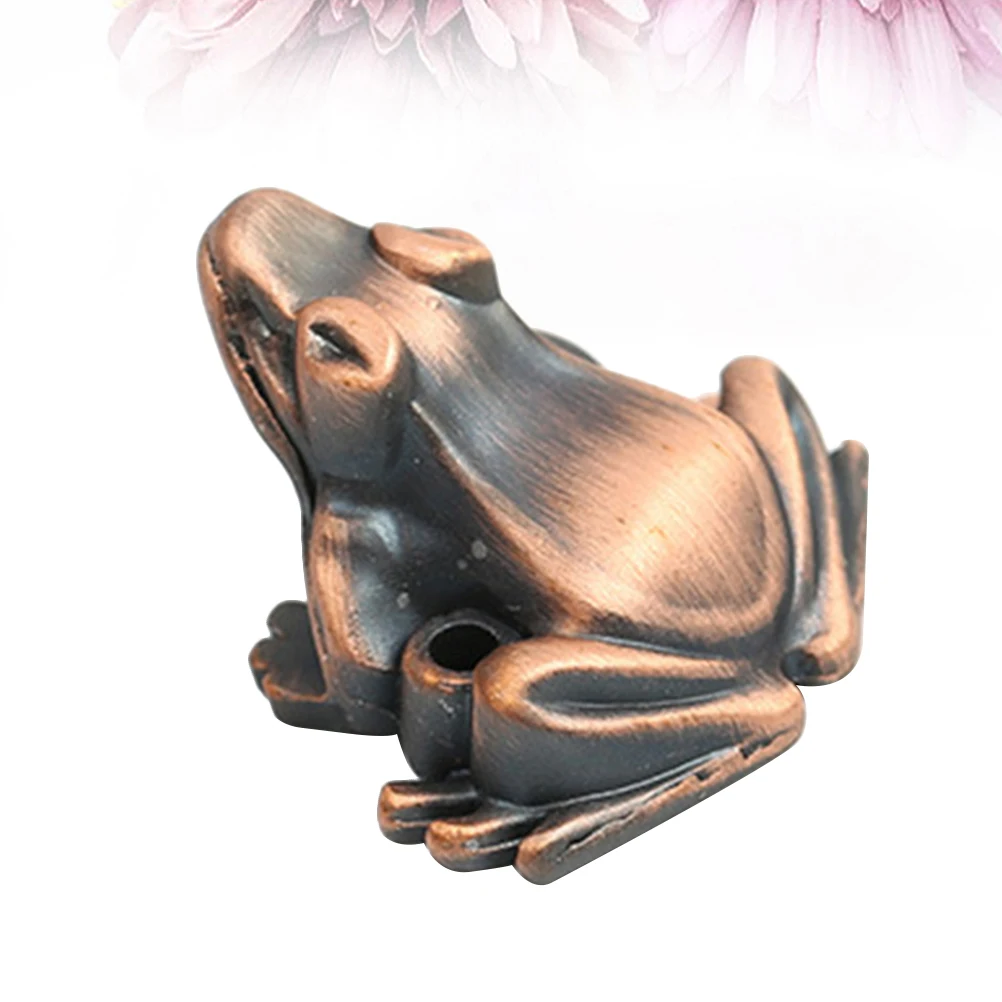 

Frog Holder Retro Alloy Burner Mini Incense Stick Tray For Home Office Tea House Yoga Studio Meditation Decorative