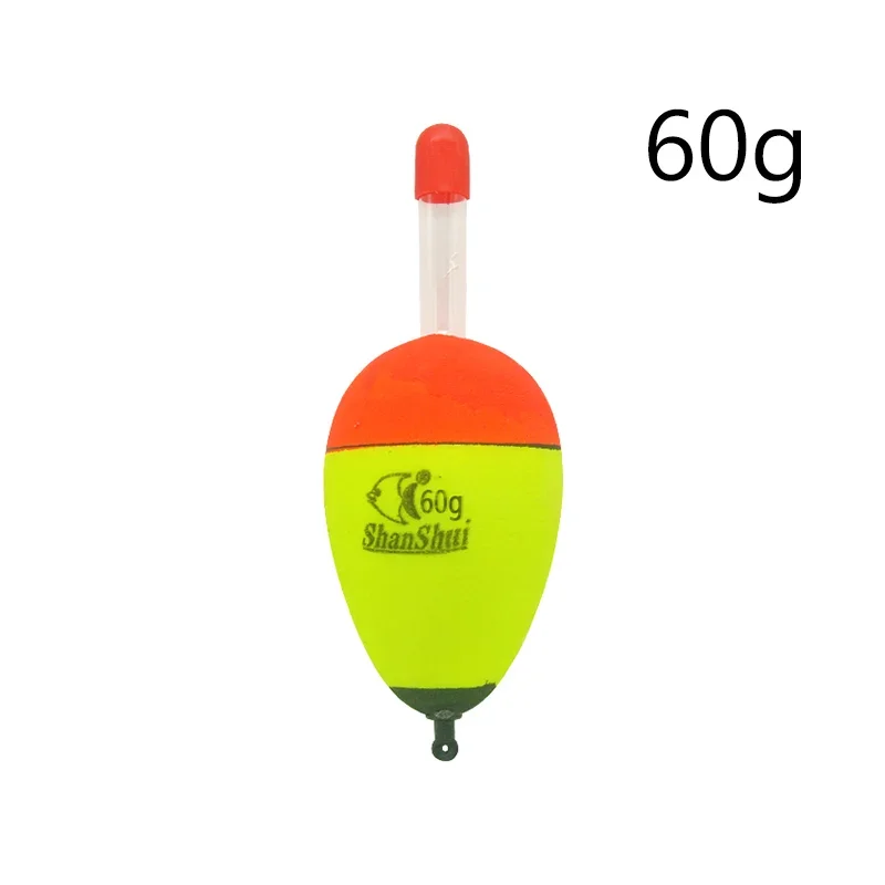 2/3/6Pcs EVA Leucht Angeln Nacht Float Licht Stick Schaum Kunststoff Bobber Meer Felsen Angeln schwimmt Auftrieb Bobber