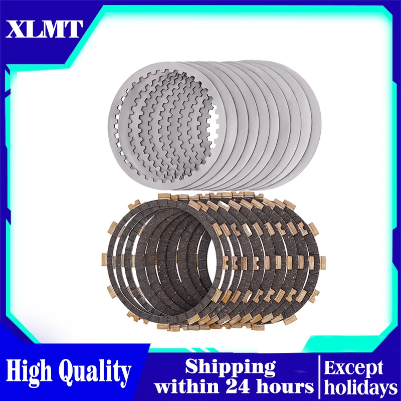 Motorcycle Paper Based & Steel Clutch Friction Plates Disc For BMW M1000R S1000R Carbon M Package Premium Triple Black 2022-2024