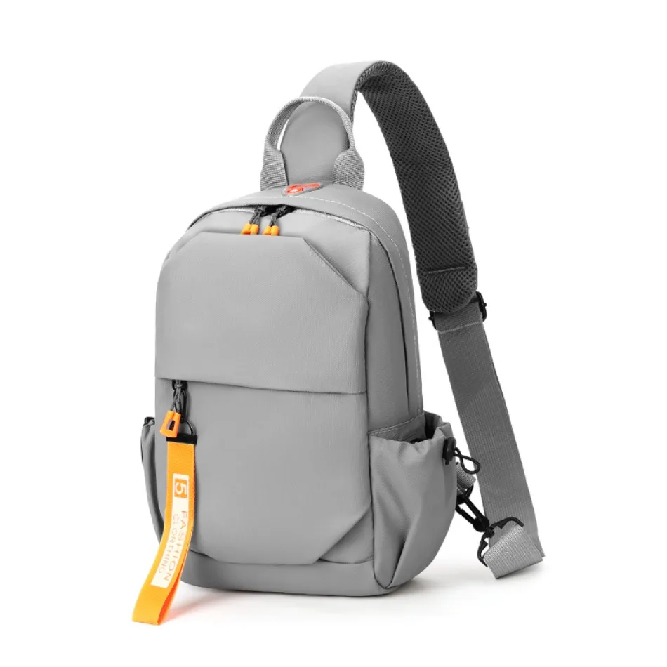 

Crossbody bag men's casual single shoulder backpack travel chest bag crossbody small backpack travel bag cell phone waterproof