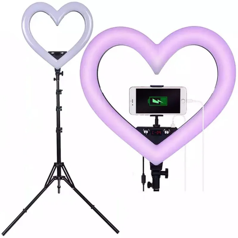 18 Light Emitting Diode Selfie Ring Light 65W 5500K Studio Photo