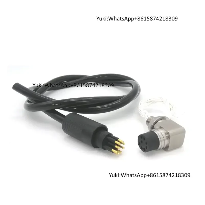 Mcbhra8f Mcil8m IP69 8pin Right Angle Micro Underwater Connector