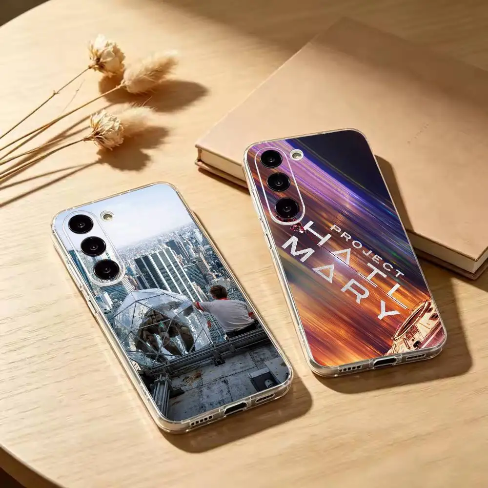 Trendy Film P-Project Hail M-Mary  Clear Soft Silicone Phone Case for Samsung Galaxy A71 A70 A52 A51 A40 A30