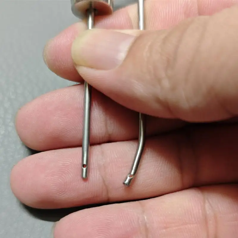 Screw-on Type High Pressure Cleaning Needle Nozzle 2/3mm Straight/Side Jet For Water Heater Tanks AC Units Cleaning Tool