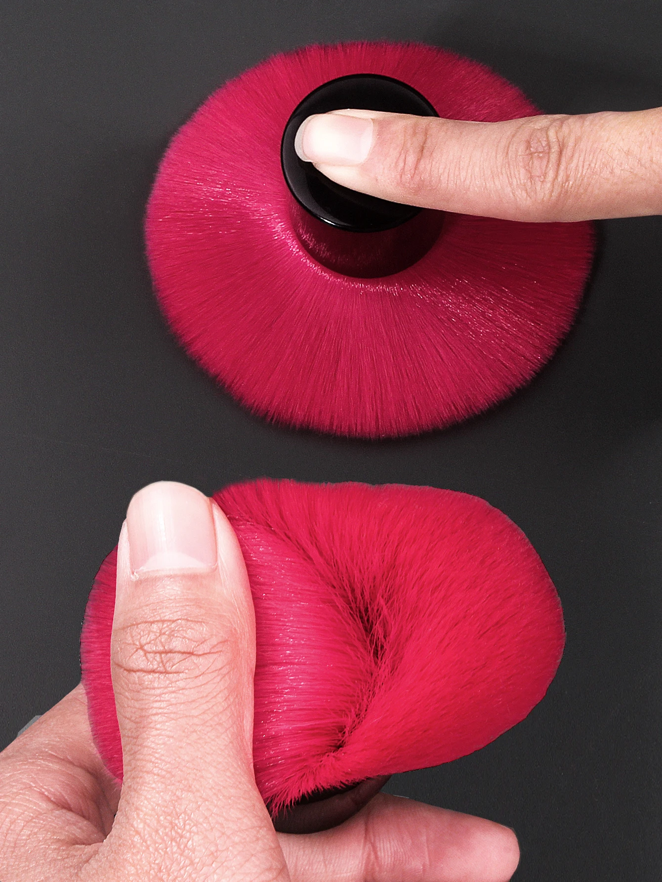 Pinceau de maquillage Kabuki, pinceau fond de teint en poudre, outil de beauté du visage polyvalent pour débutants, 1PC