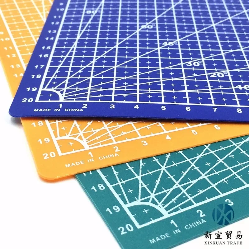 A3 A4 A5 PVC Cutting Mat Workbench Patchwork Sewing Manual DIY Knife Engraving Leather Cut Board Single Side UnderlayCustom logo