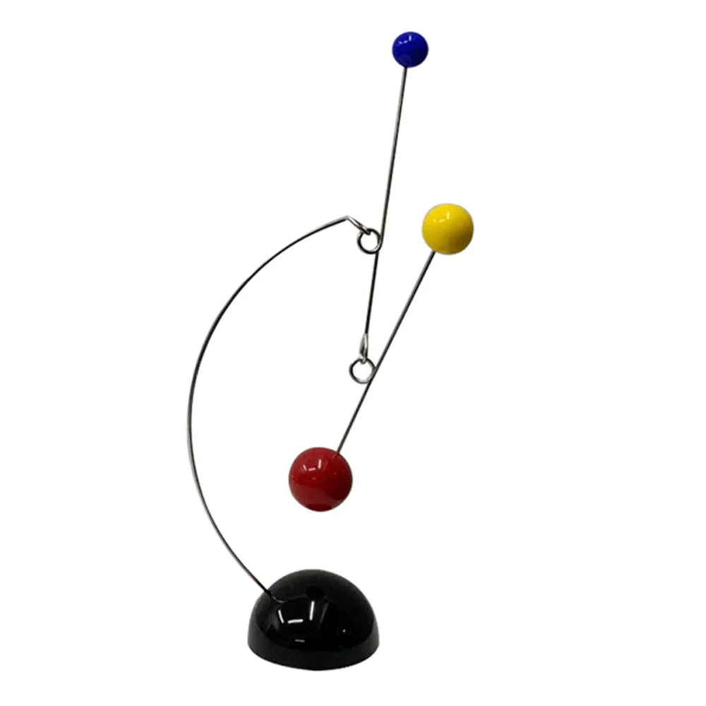 

ABEZ Desk Mobiles Calder Desk Balance Device Dynamic Sculpture Decoration Ins Niche Art Decoration-1