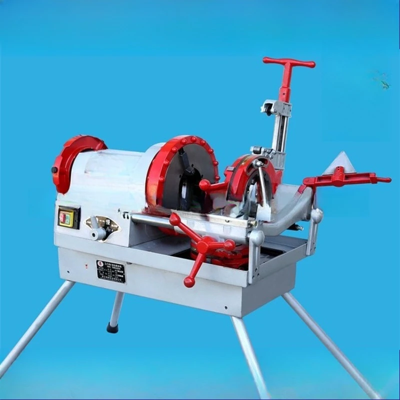 Electric pipe cutting and threading machine Pipe stranding machine