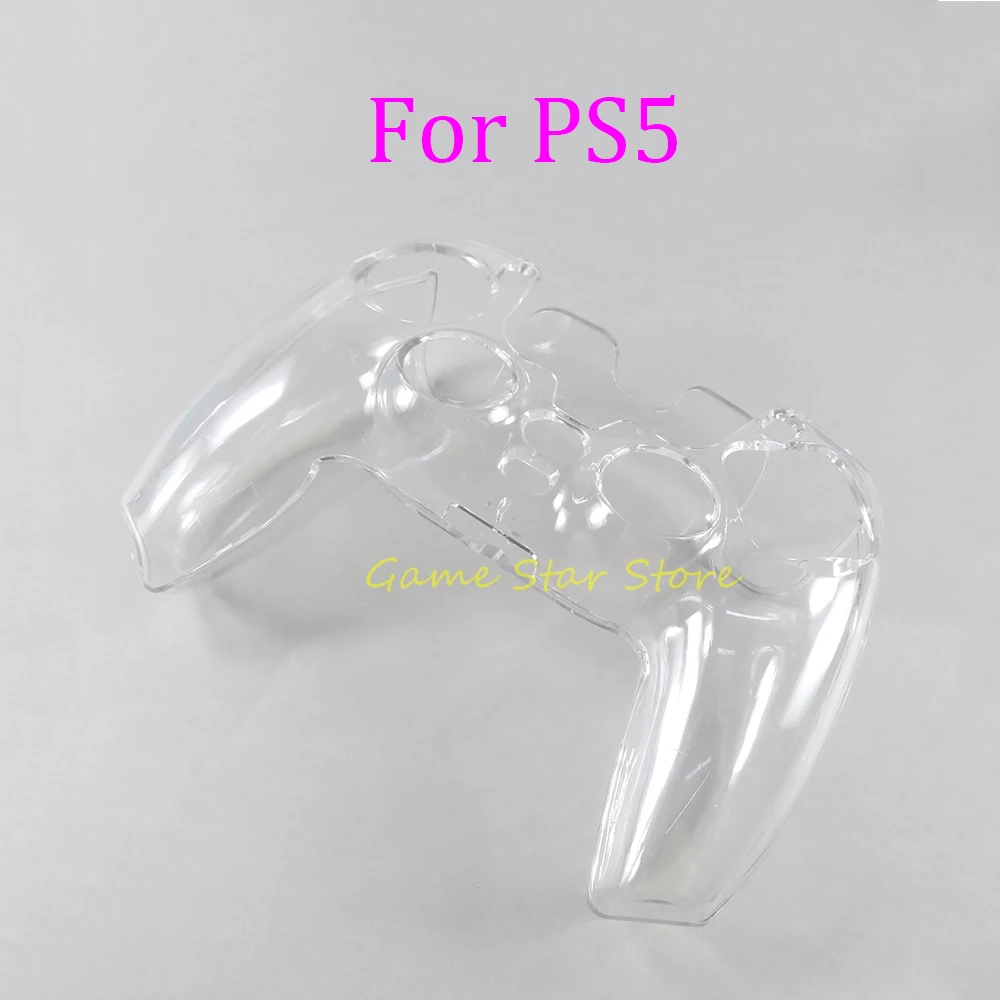 قطعة واحدة من حافظة كريستال شفافة لوحدة تحكم PlayStation 5 PS5 حافظة صلبة واقية #1