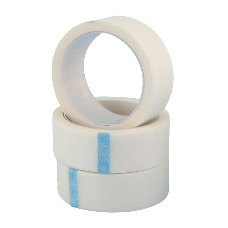 3 Rolls/set Transparent Tape Surgical Tape First Aid Tape Breathable Tape Wound Injury Care 1.25cm Band Aids