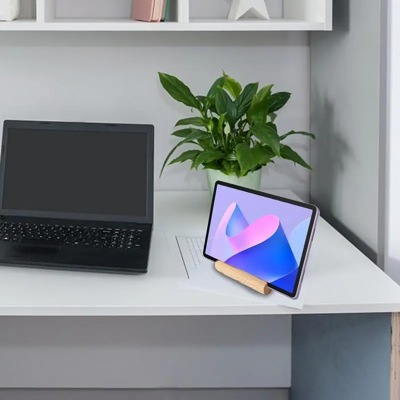 Suporte De Telefone De Madeira Para Smartphone, Suporte De Mesa, Ornamento De Mesa, Mesa De Cabeceira, Presente Organizador para Mulheres e Homens