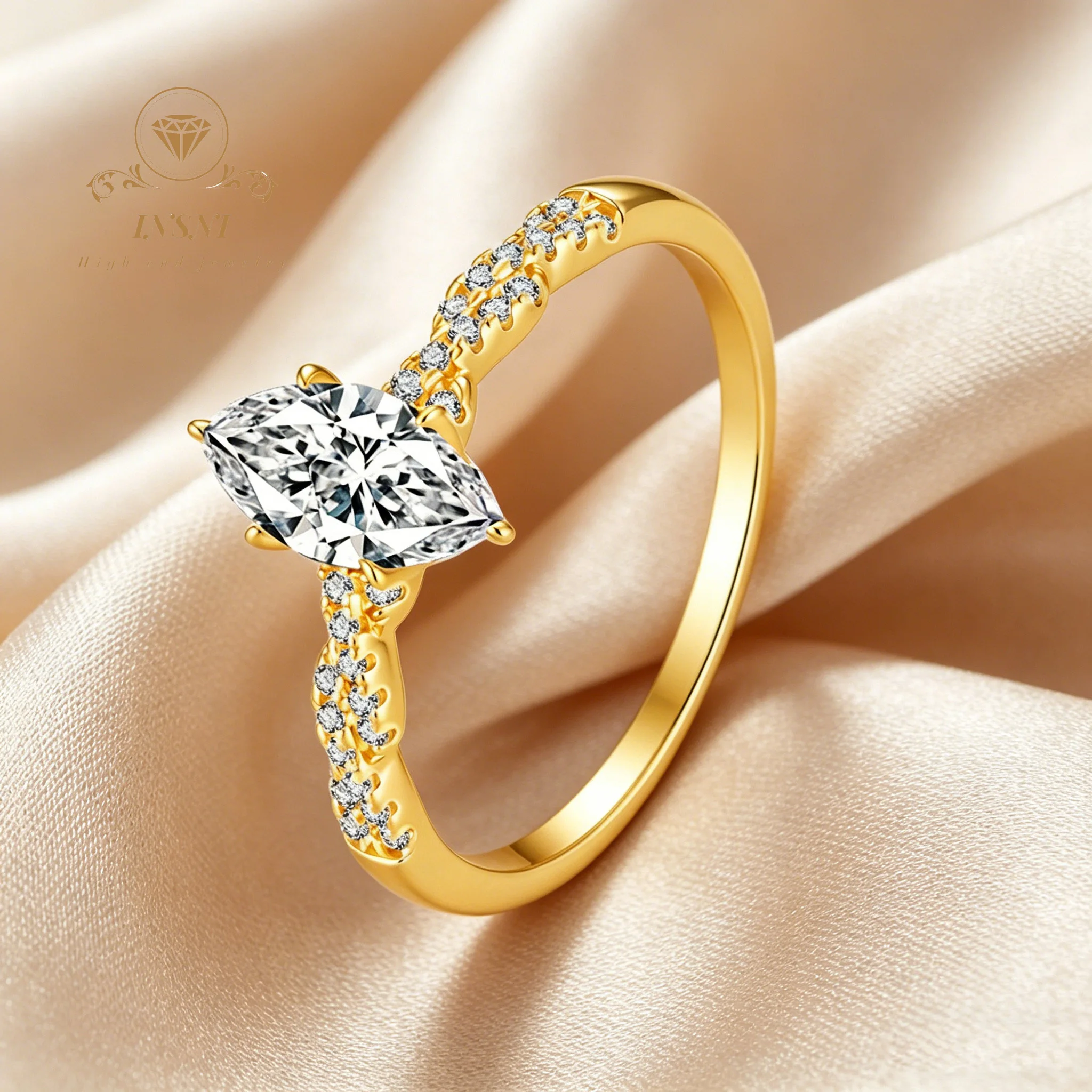 

Horse Eye Stone Ring Moissanite S925 Silver Eight Hearts Eight Arrows High Quality Ring S925 Silver Non-allergic women's gift
