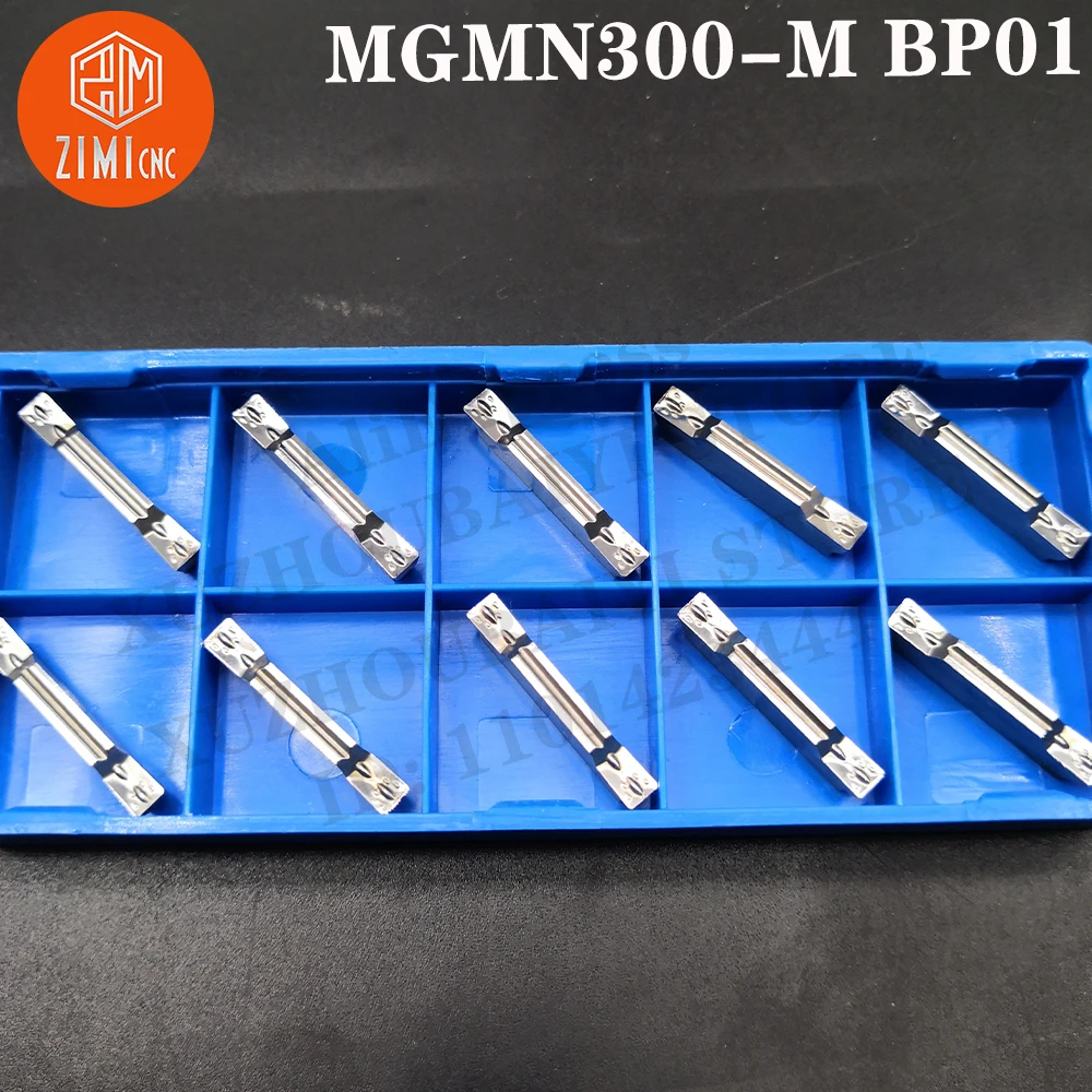 MGMN300-MBP01 MGMN300-M Inserti in carburo Inserti per scanalatura Strumento CNC in metallo inserto scanalato Chip veloce Supporto esterno Utensili da taglio