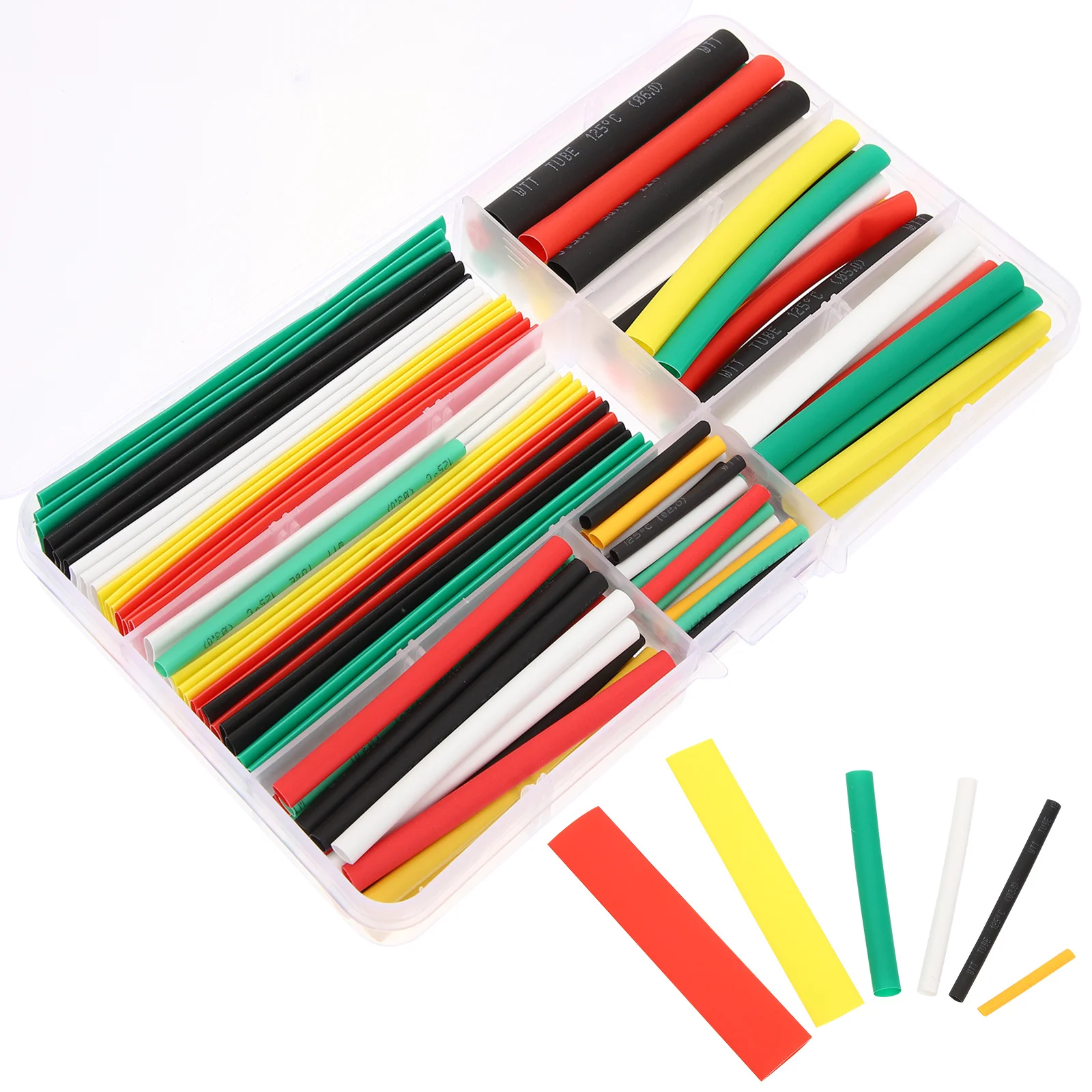 

1Set Heat Shrink Tubing Assorted Sleeving Wrap Soft Flexible Shrinking Sleeving Electrical Wire Insulation Cable Protector