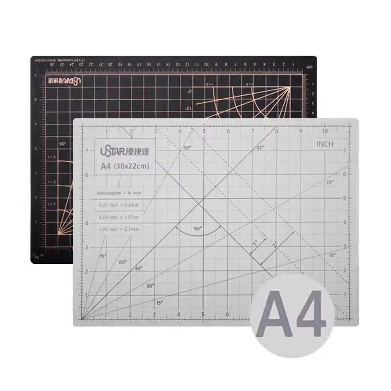 Ustar A2 A3 A4 Double Sided Durable Model Cutting Mat Scale Military Kit Resin SciFi Craft DIY Hobby Building Tool