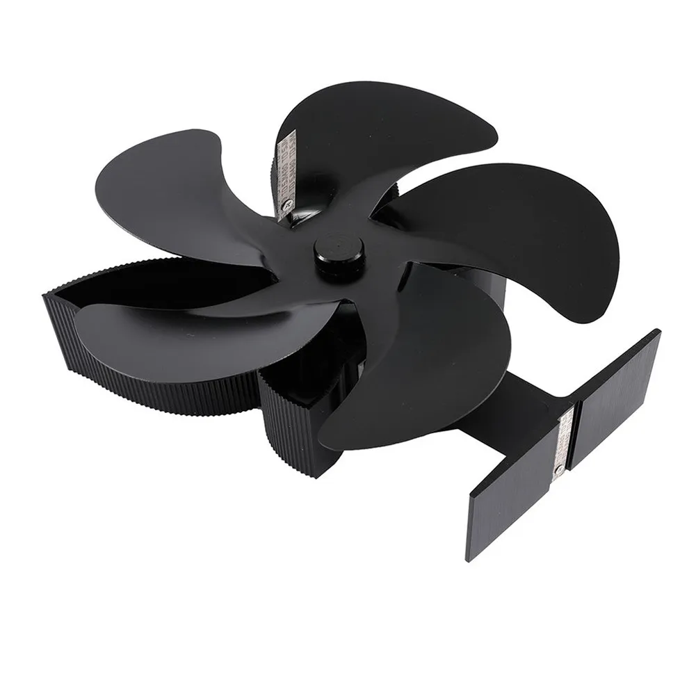 Heating Fan Fireplace Fan Parts Replacement Thermal Power Accessories Air Heater Aluminum Alloy Fireplace Heater