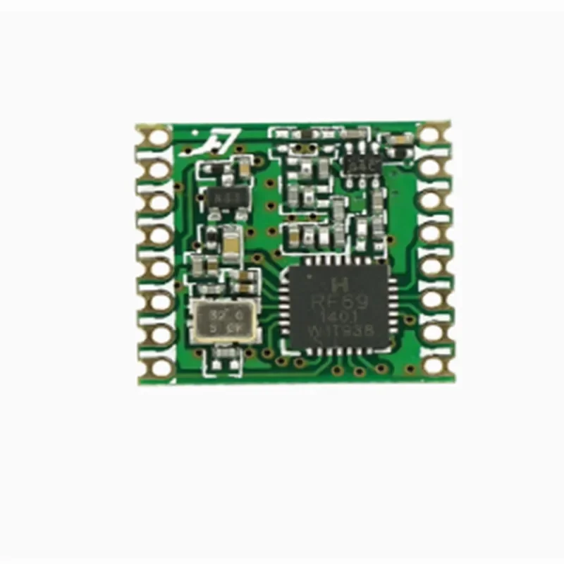 5pcs RFM69HCW RFM69 433MHZ 915MHZ 868MHZ Rf COB high-power wireless transceiver module 16*16mm