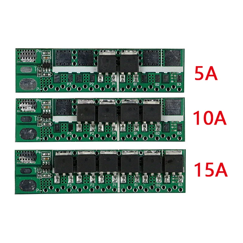 1S 3.7V li-ion BMS PCM tablica zabezpieczająca baterię 5A 10A 15A 2/4/6 MOS PCM dla 18650 litowo-jonowej baterii li wspólny Port