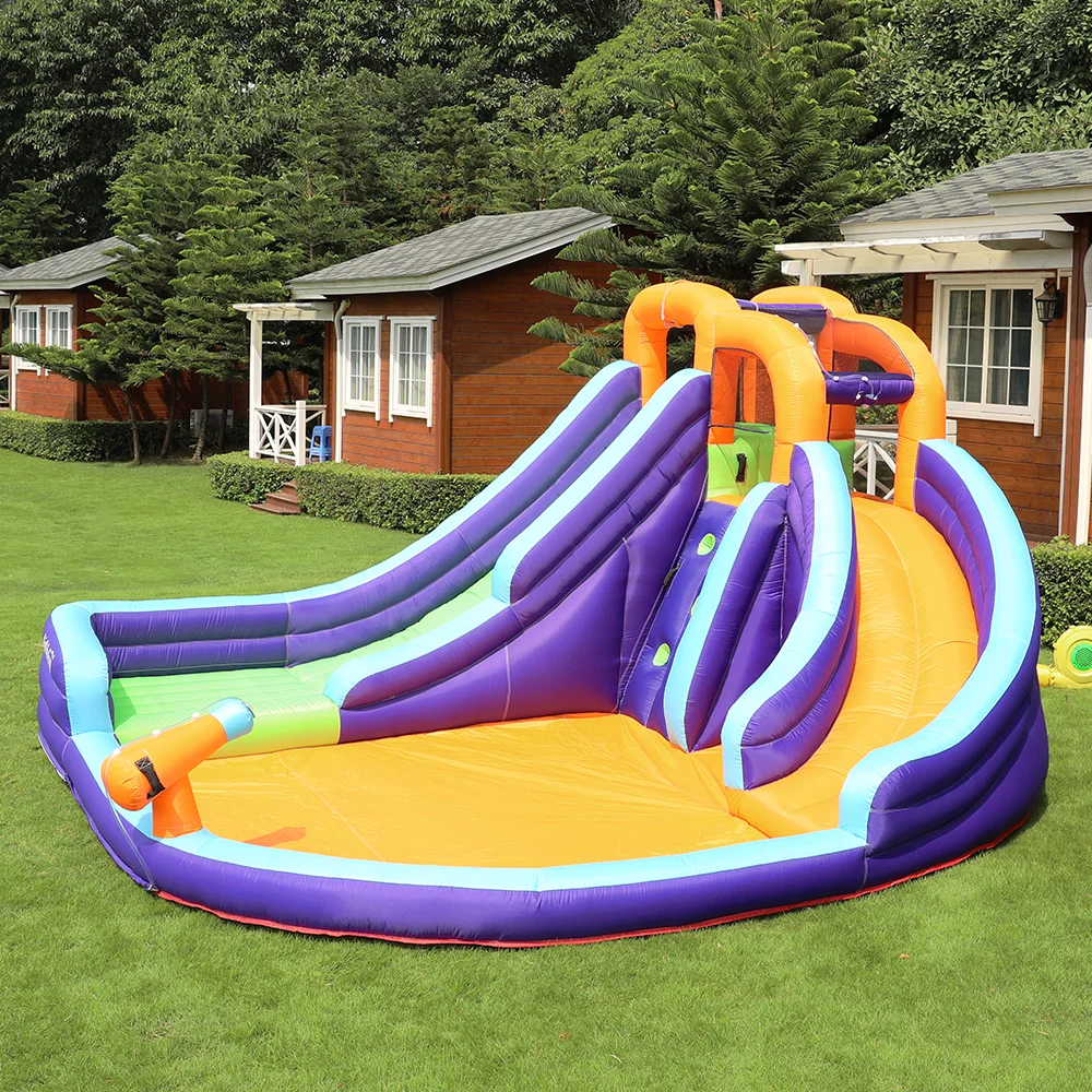 

Home Use Party Games Birthday Toy Jumping House Bouncing Castle Inflatable Air Bounce Slide EN-71 Certified 3-Person