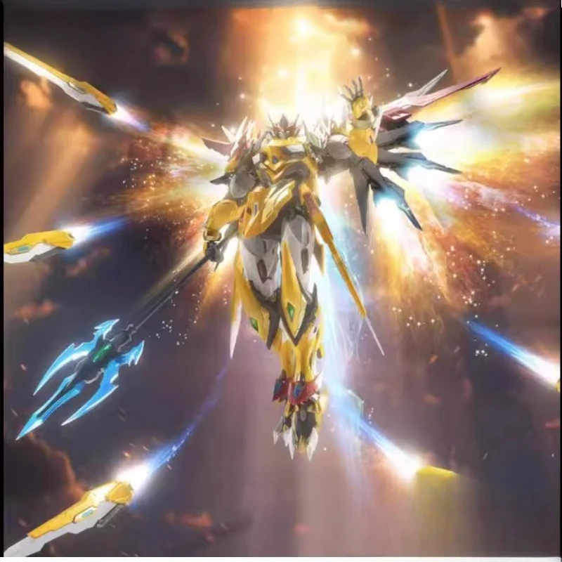 

Soul of Star Armor Huanghu Yanhuang Tianbao Star BaiQi Chinese Original Mecha Assembly Model Ornament Action Figure FestivalGift