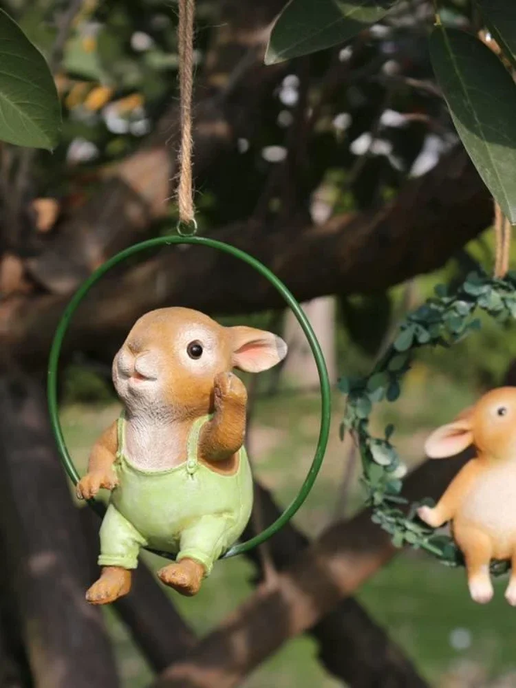 Outdoor Garden Courtyard Decoration Small Animal Ornaments Cartoon Imitation Art Garden