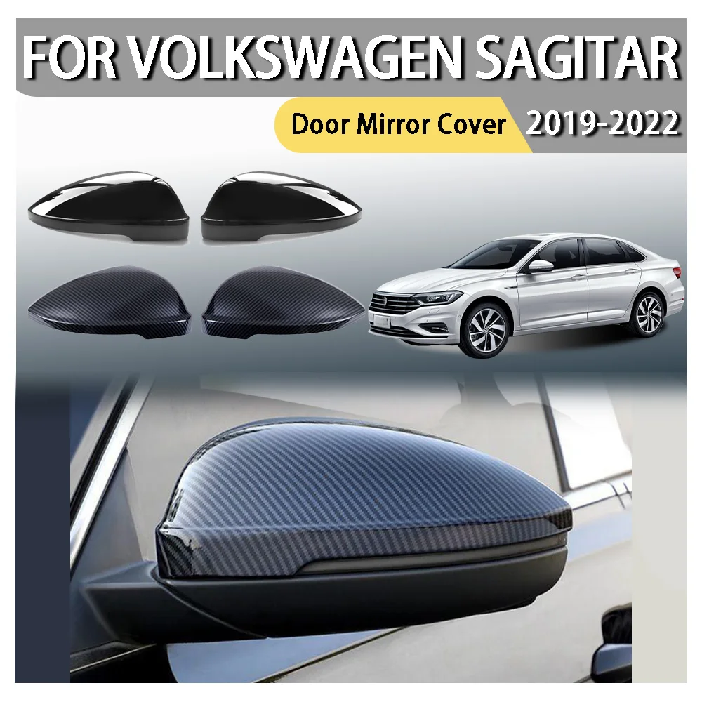 

ABS Plastic Car Decoration Door Mirror Cover For Volkswagen Sagitar 2019 2020 2021 2022 Car Upgrade Cars Accessories Car Styling