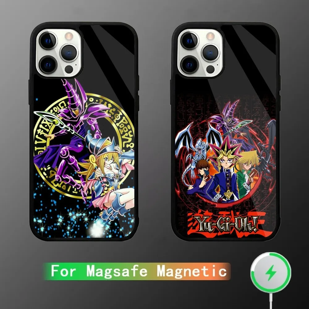 

Game Yu-Gi-Oh Phone Case For iPhone 15,14,13,12,11,Plus,Pro,Max Mini Magsafe Magnetic Wireless Charging