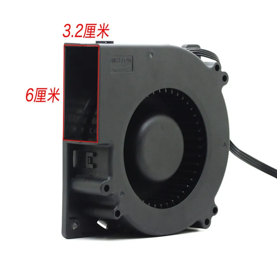 1pcs PFC0321B3-C03U-S9D 12V 3.39W  blower Turbine Cooling Fan 12032 120mm 120*120*32mm