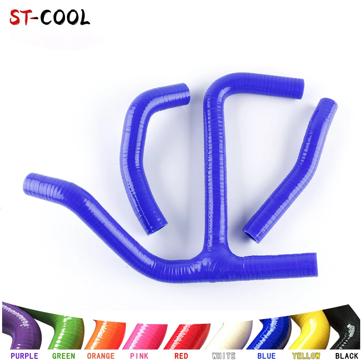 FOR SUZUKI RMZ 250 RM-Z 250 RMZ250 2010 2011 2012 Radiator Coolant Hoses Silicone Tubes Kit Piping 3Pcs 11 Colors view 3