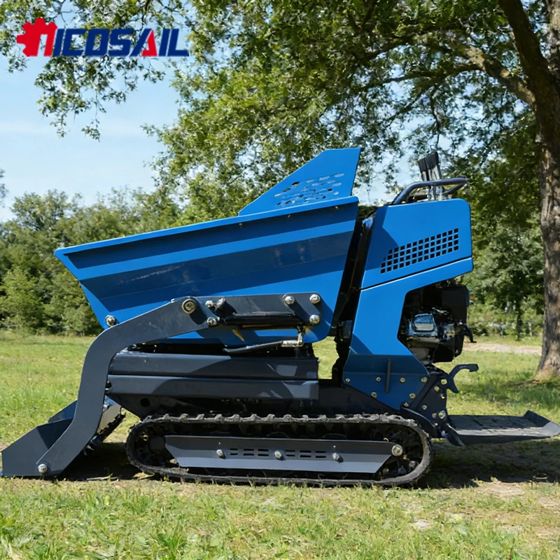 

500kg Hydraulic Dumper CE Approved Diesel Tipper Truck for Farm Narrow Space Operation