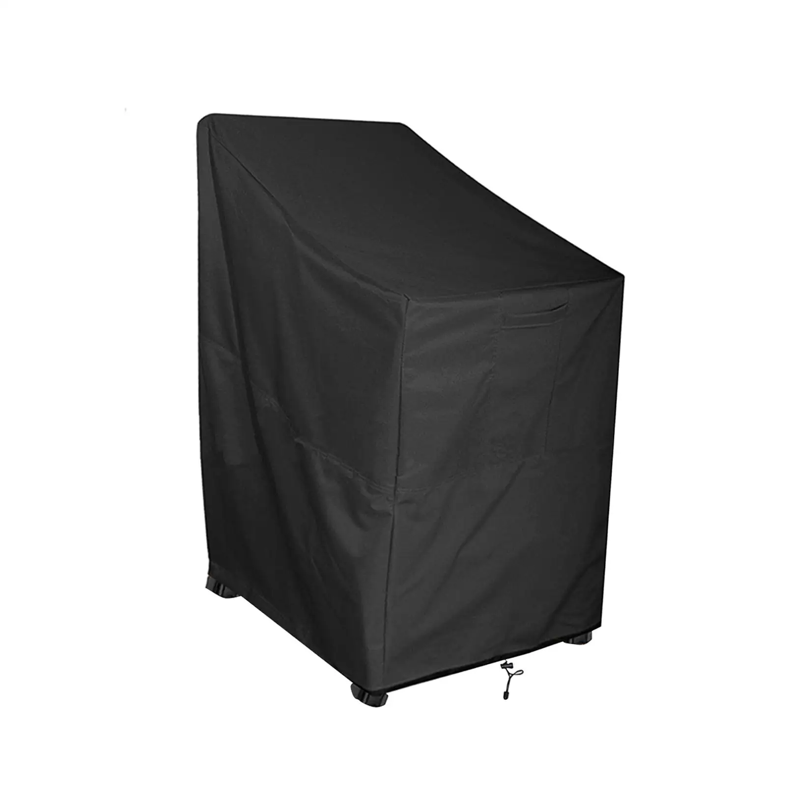 Garden Patio Chair Cover, Stacked Chair Dust Cover Dustproof Waterproof Protection Cover Outdoor Chair Covers for Backyard