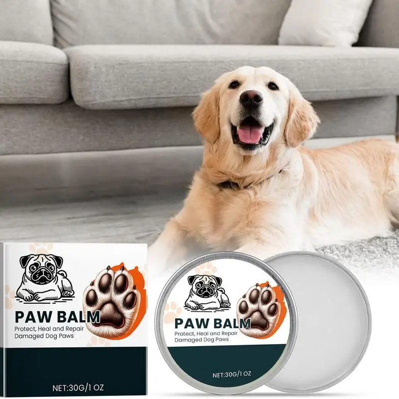 Paw Butter For Dogs Cat Paw Wax Effective & Safe Natural All Season Protection And Paw Soother Nourish Balm For Repairs &