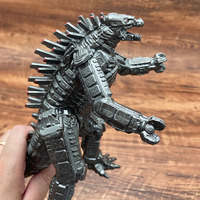 17CM Mechagodzilla PVC Anime Action Figure Godzilla Vs Kong Giant Gojira Movable Joints Model Dolls Toys Collectible Kids Gift