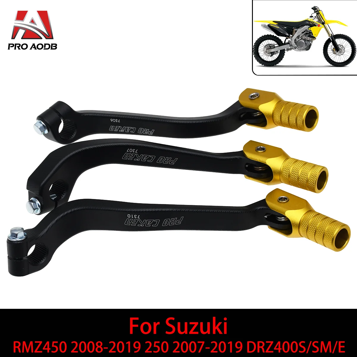 

Motorcycle Gear Shift Shifter Lever Pedal For Suzuki RMZ250 RMZ450 DRZ400S DRZ400SM DRZ400E DRZ 400 S E SM RMZ 250 450